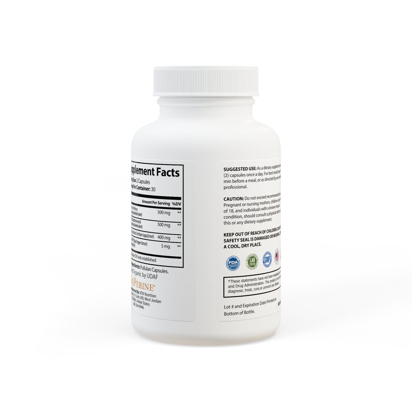 PPMW Sea Moss Supplement (60 Capsules)