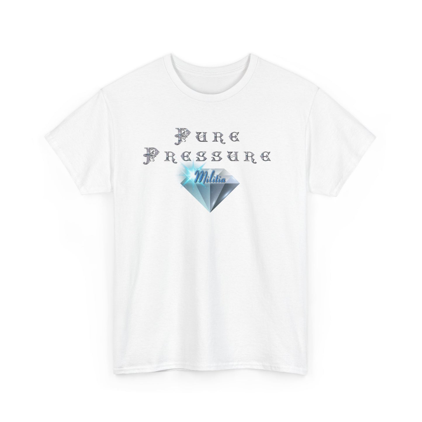 Copy of Pure Pressure Unisex Heavy Cotton Tee, Casual Fashion T-Shirt, Gift for Friends, Everyday Wear, Motivational Shirt, Unique Graphic Tee