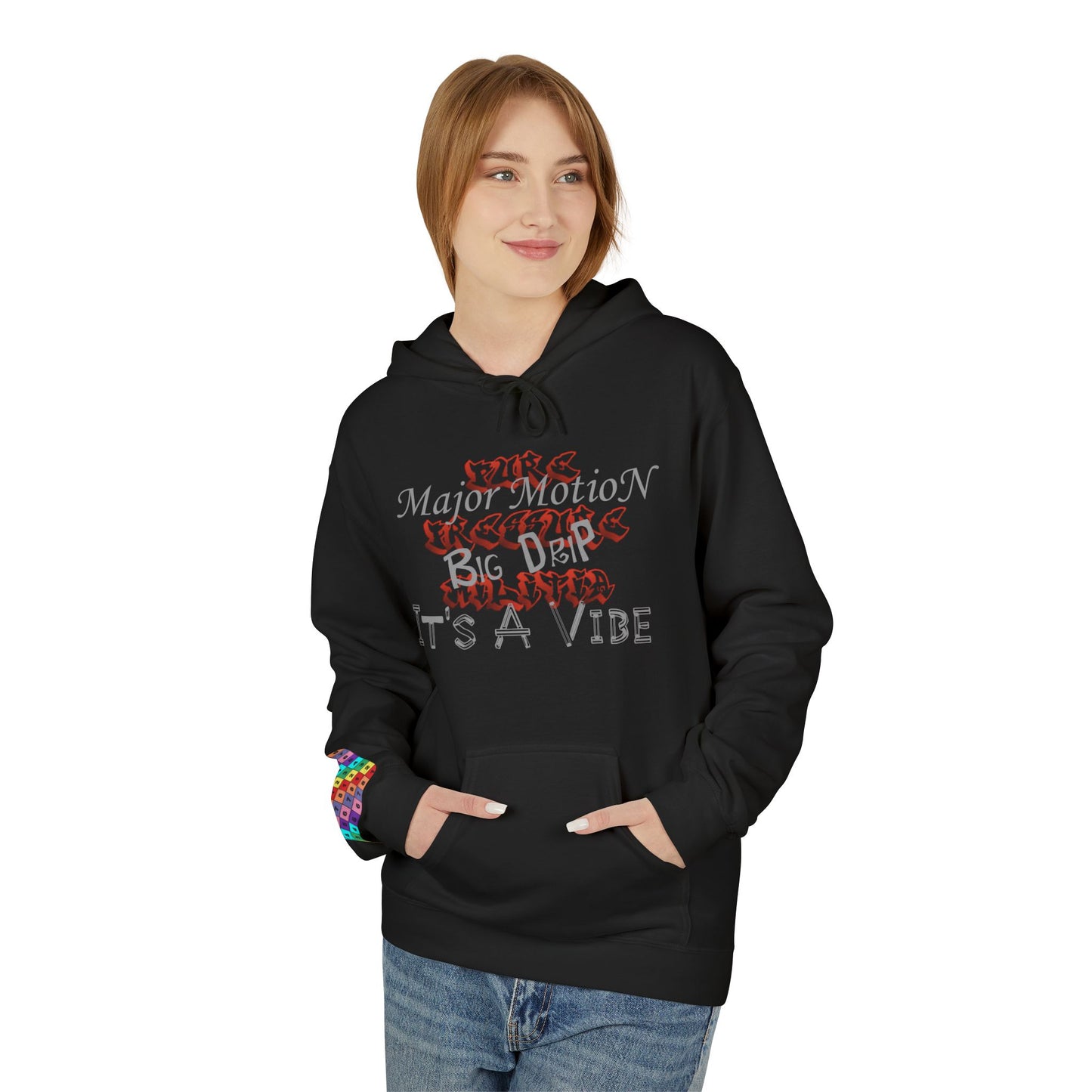 PPM Vibe Hoodie | Unisex Softstyle Fleece | Trendy Fashion, Gift for Friends, Casual Wear, Music Lovers, Everyday Comfort