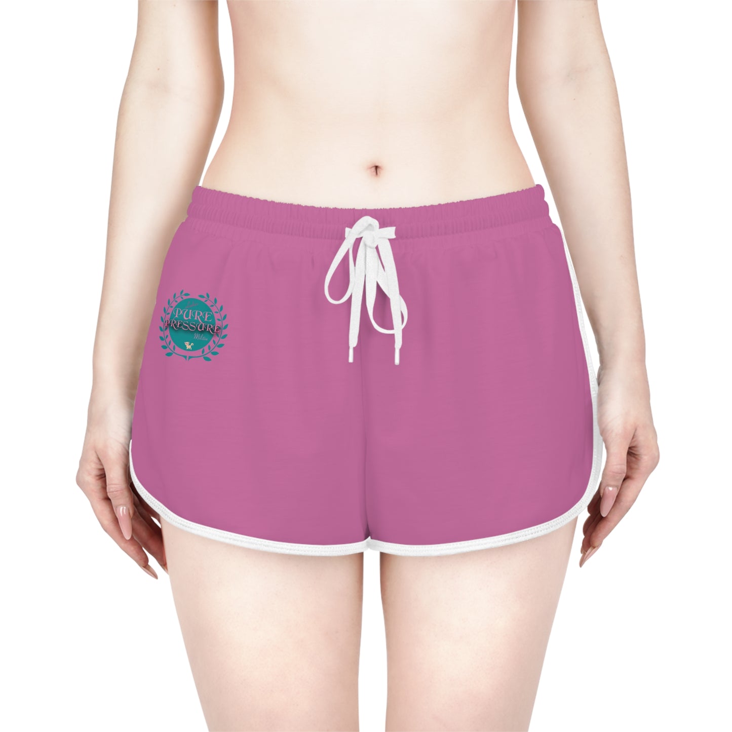 PURE PRESSURE militia Women's Relaxed Shorts (AOP)
