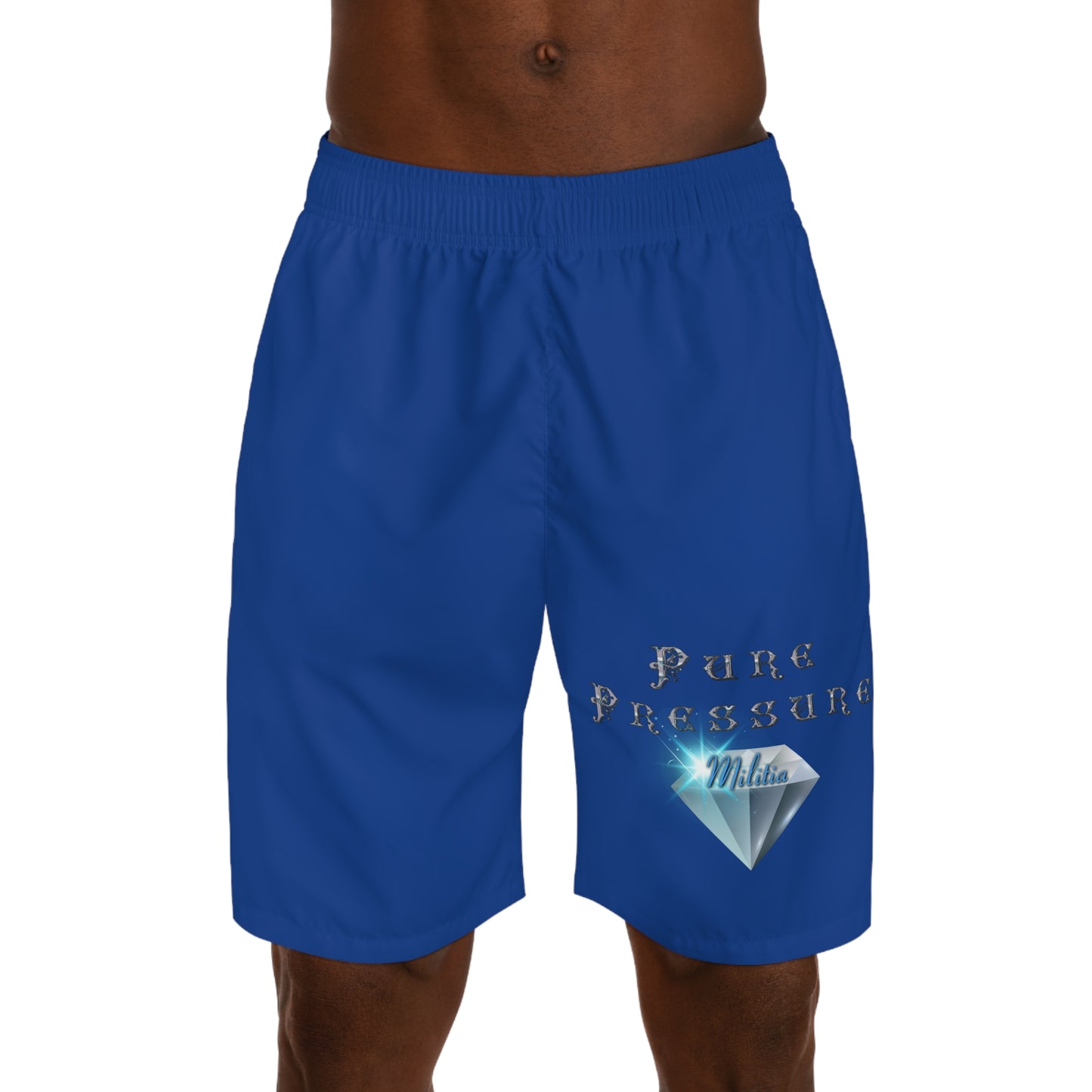 Stylish Men's Jogger Shorts | Pure Pressure Design, Casual Activewear, Summer Beach Essentials, Gift for Him, Workout Gear