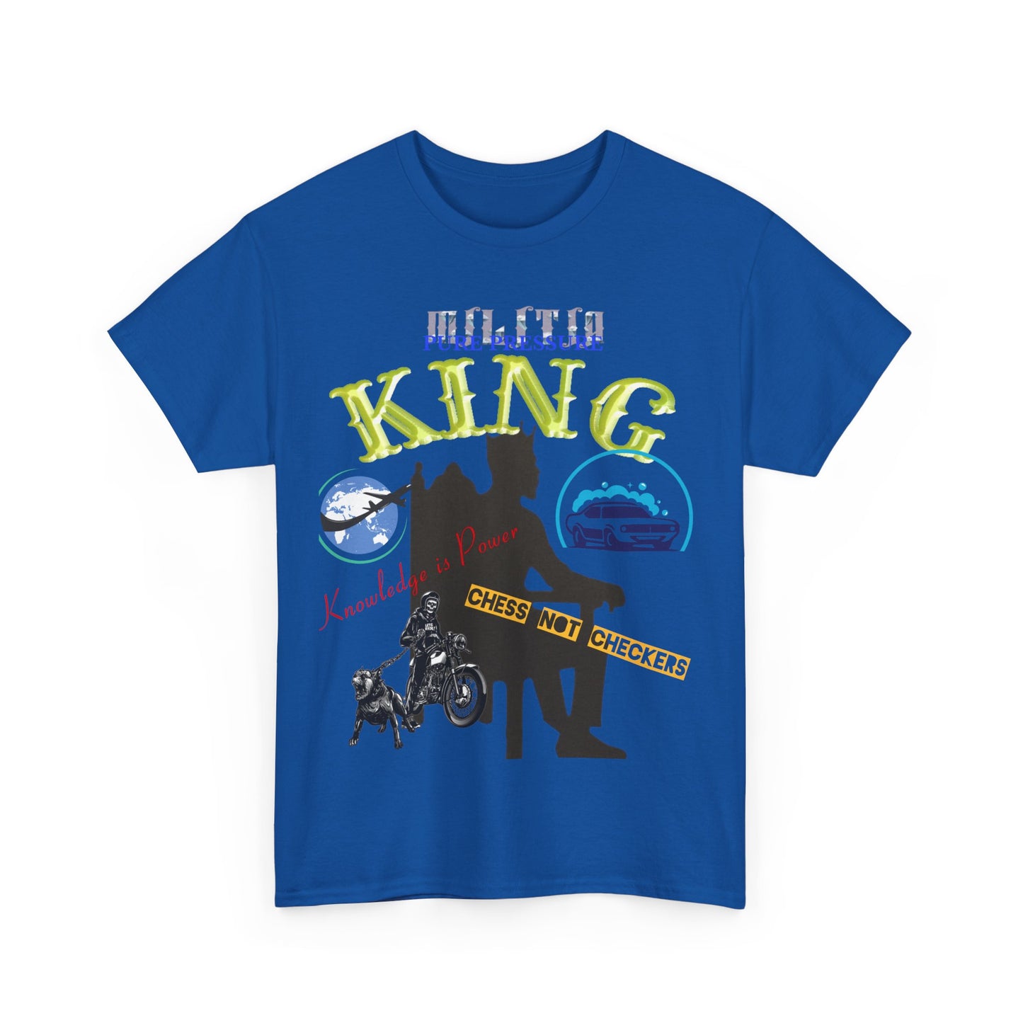 Vintage PPm King Graphic Unisex Tee, Retro Shirt for Music Lovers, Gift for Birthdays, Concerts, Parties, Casual Wear, Nostalgic Vibe