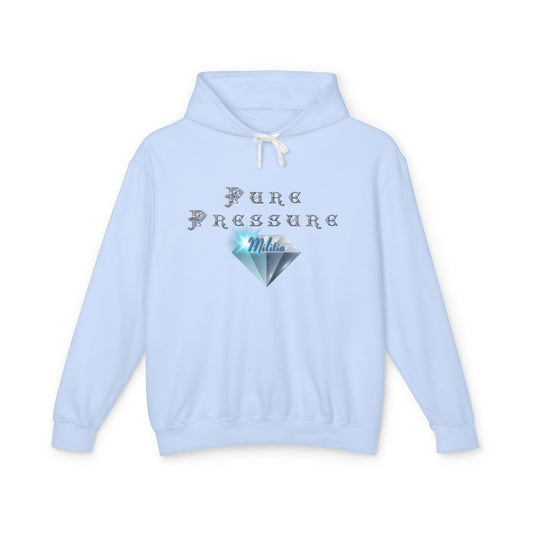 Unisex Lightweight Hooded Sweatshirt - Pure Pressure Design, Casual Cool, Trendy Layering, Perfect Gift, Everyday Comfort