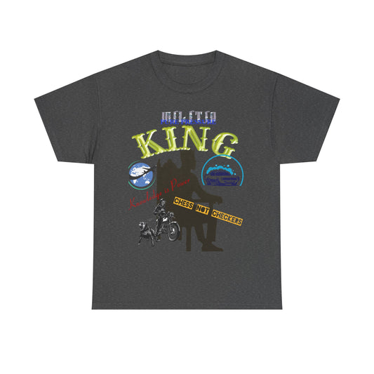 Vintage PPm King Graphic Unisex Tee, Retro Shirt for Music Lovers, Gift for Birthdays, Concerts, Parties, Casual Wear, Nostalgic Vibe