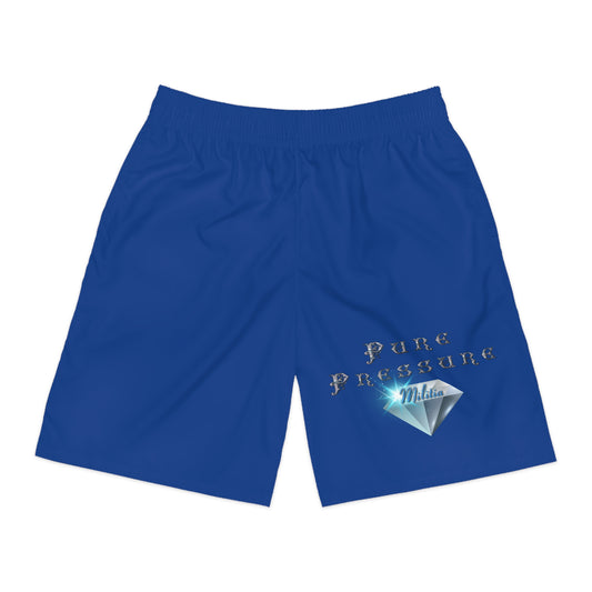 Stylish Men's Jogger Shorts | Pure Pressure Design, Casual Activewear, Summer Beach Essentials, Gift for Him, Workout Gear